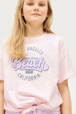 Ellos Collection Sæt Nathalie med top og sweatshorts