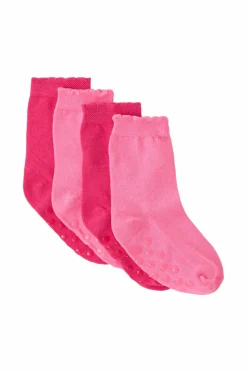 Ellos Collection Strømper med anti-skrid beskyttelse 4-pak