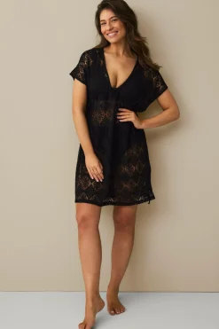 Ellos Collection Strandkjole med snøre