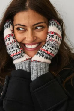 Ellos Collection Strikkede vanter