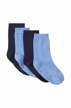 Ellos Collection Strømper med anti-skrid beskyttelse 4-pak