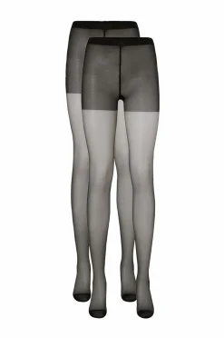 Ellos Collection Strømpebukser 20 Denier Shiny 2-pak