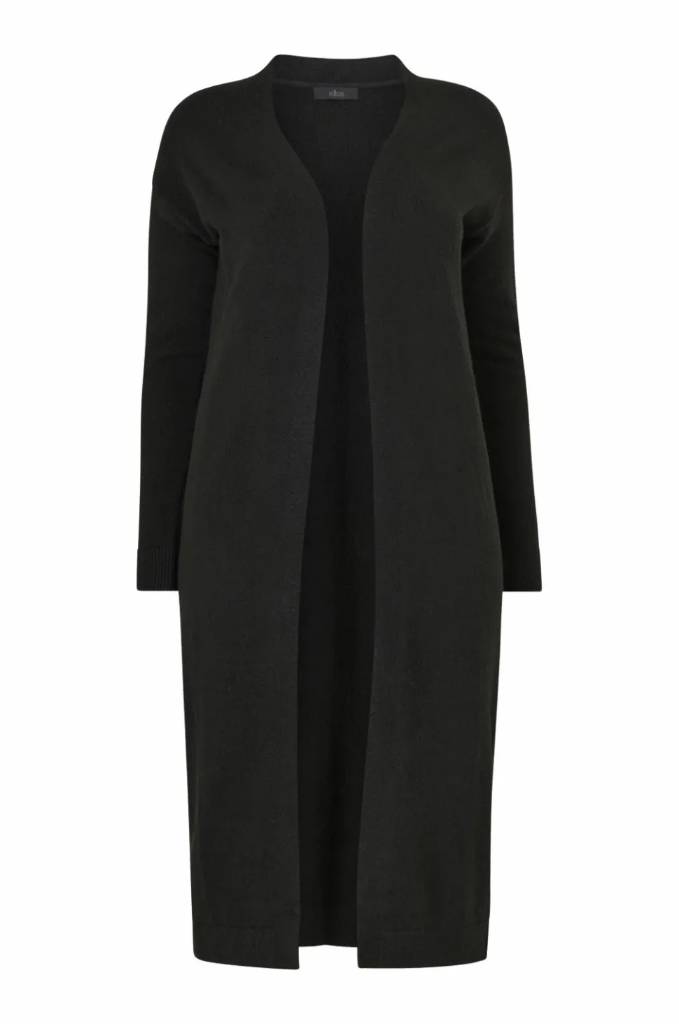 Ellos Collection Strikket maxi-cardigan