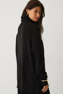 Ellos Collection Strikket turtleneck trøje