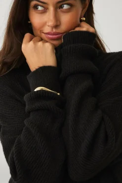 Ellos Collection Strikket turtleneck trøje