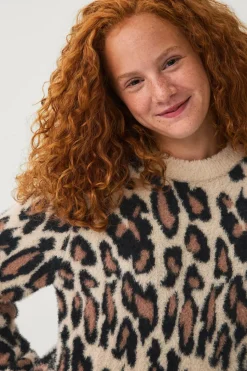 Ellos Collection Strikket trøje med flæser