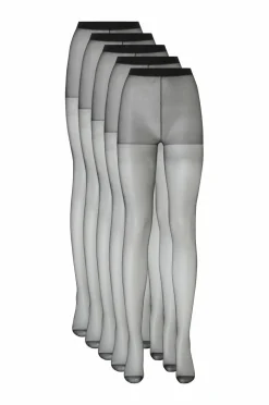 Ellos Collection Strømpebukser 5-pak 20 den - let støtte