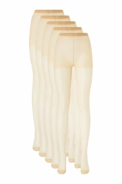 Ellos Collection Strømpebukser 5-pak 20 den - let støtte