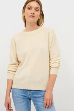 Ellos Collection Strikket trøje med rund hals