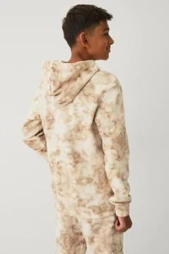 Ellos Collection Sweatshirt med hætte og print