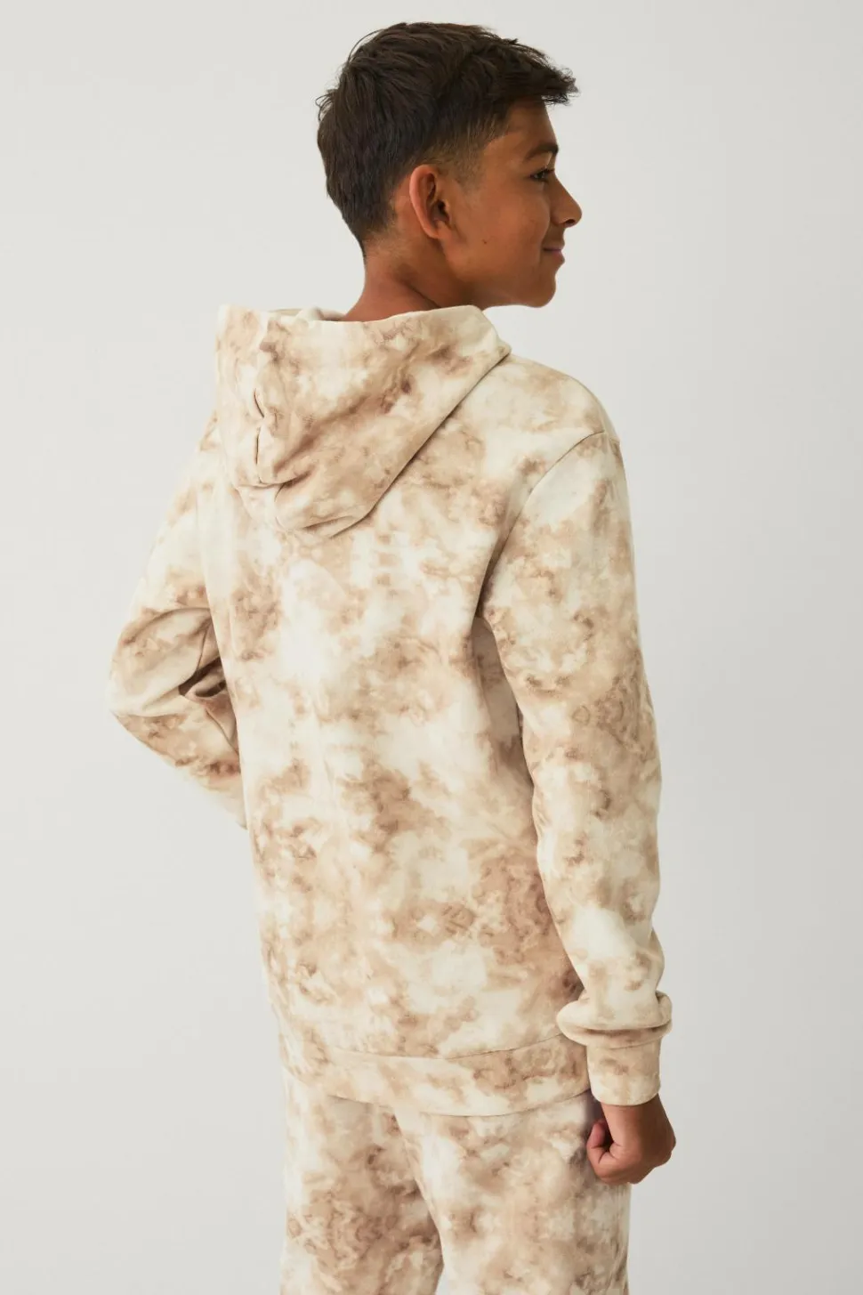 Ellos Collection Sweatshirt med hætte og print