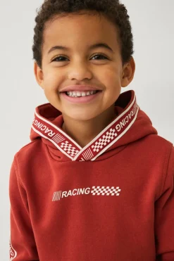 Ellos Collection Sweatshirt med hætte og print