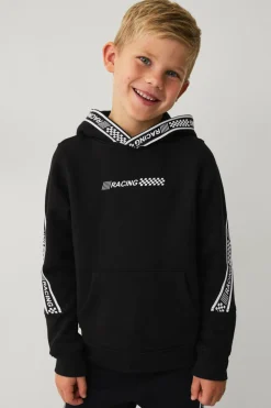 Ellos Collection Sweatshirt med hætte og print