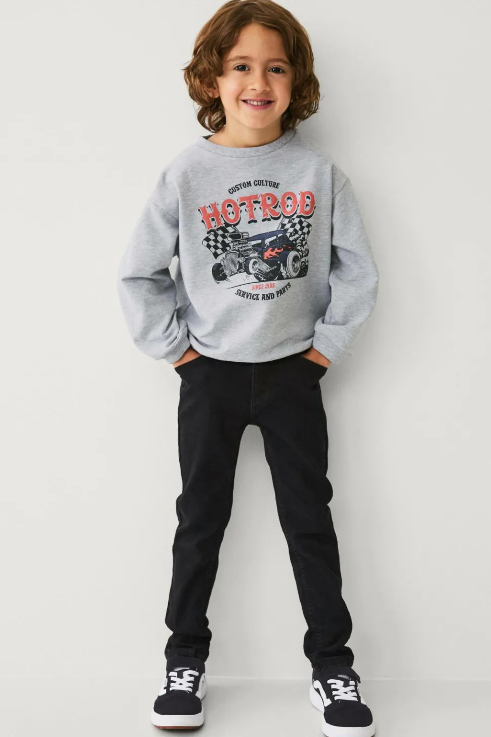 Ellos Collection Sweatshirt med print