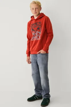 Ellos Collection Sweatshirt med hætte og print