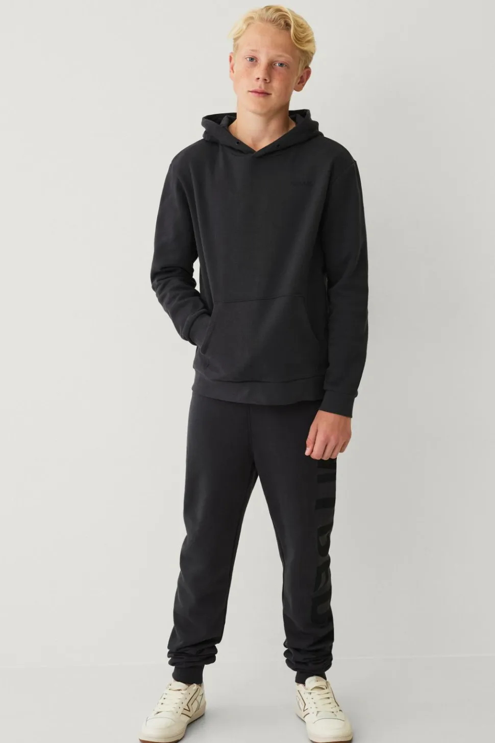 Ellos Collection Sweatshirt med hætte og print