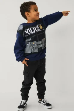 Ellos Collection Sweatshirt med dekorativt tryk