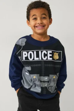 Ellos Collection Sweatshirt med dekorativt tryk