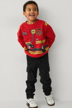 Ellos Collection Sweatshirt med dekorativt tryk