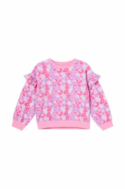 Ellos Collection Sweatshirt med flæser