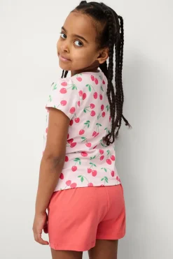 Ellos Collection Top + Shorts Malva