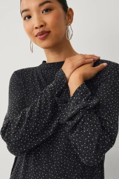 Ellos Collection Top med rhinstene