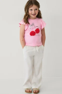 Ellos Collection Top med sommerfugleærmer