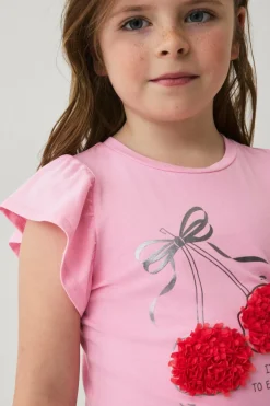 Ellos Collection Top med sommerfugleærmer