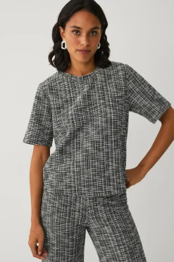 Ellos Collection Top med bouclé-struktur