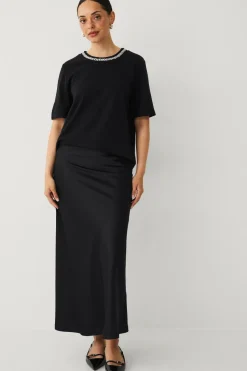 Ellos Collection Top med rhinsten