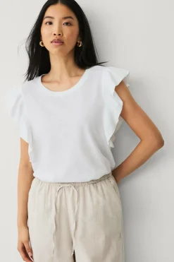 Ellos Collection Top med flagrende ærme