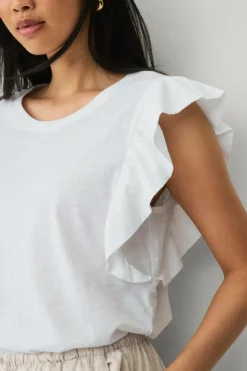 Ellos Collection Top med flagrende ærme