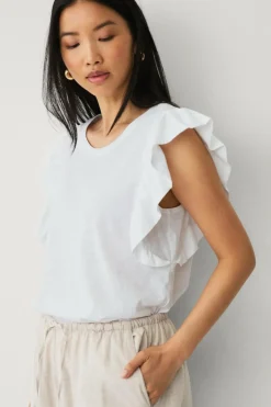 Ellos Collection Top med flagrende ærme