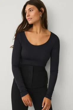 Ellos Collection Top med rund hals