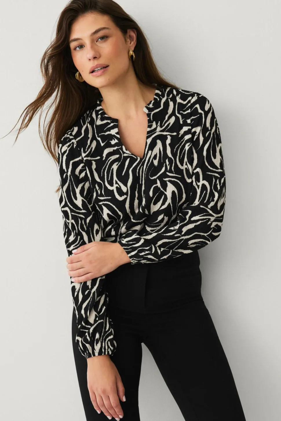 Ellos Collection Top med struktur