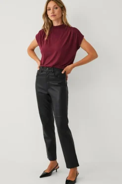 Ellos Collection Top med rynkede detaljer