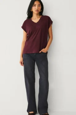 Ellos Collection Top med v-hals