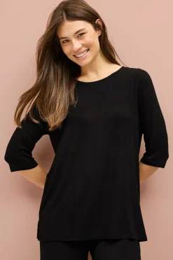 Ellos Collection Top med 3/4 lange ærmer