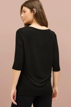 Ellos Collection Top med 3/4 lange ærmer