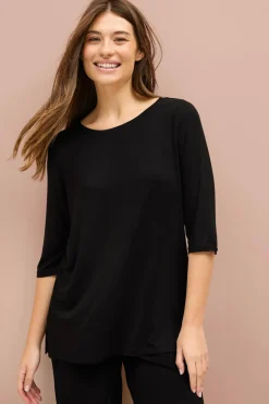 Ellos Collection Top med 3/4 lange ærmer