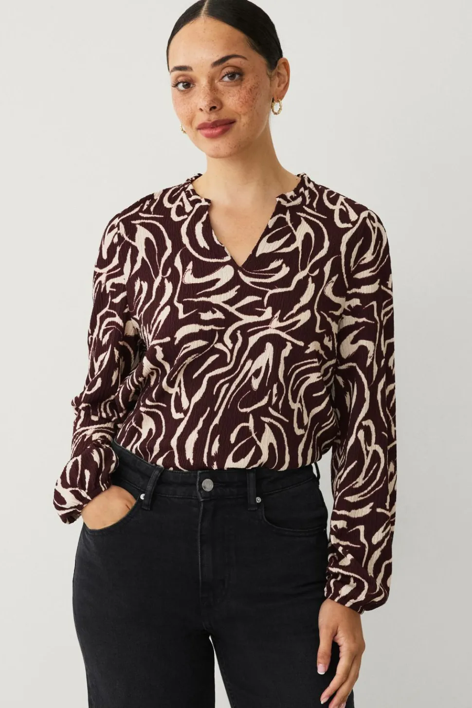 Ellos Collection Top med struktur