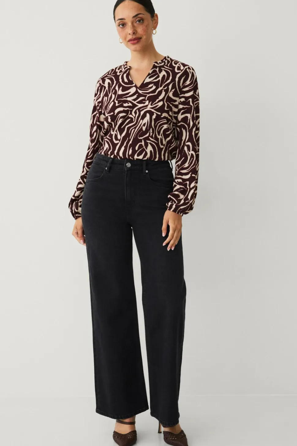 Ellos Collection Top med struktur