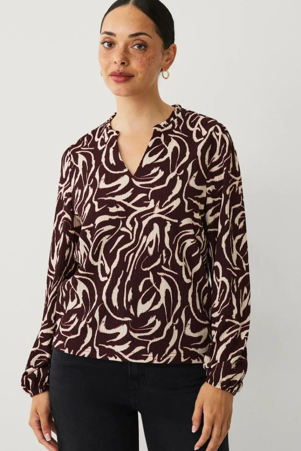 Ellos Collection Top med struktur