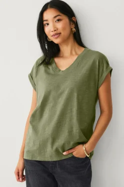 Ellos Collection Top med v-hals