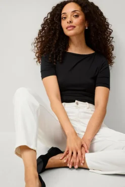 Ellos Collection Top med Bådhals