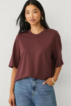 Ellos Collection Top i kraftig strik