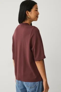 Ellos Collection Top i kraftig strik