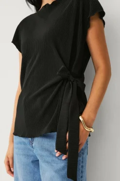 Ellos Collection Top med bindedetalje