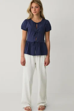 Ellos Collection Top med peplumdesign