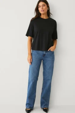 Ellos Collection Top i kraftig strik